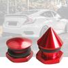 Rear Glass Support Hardware Set Glass Pillar Support Rod Tip Strut Pivots Parts For Vehicle Maintenance