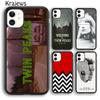 Best New Design Welcome To Twin Peaks Phone Case Cover For iPhone 17 Air 16 15 14 Plus 12 13 Pro Max Fundas