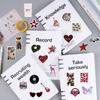 Y2K Downtown Girls Stickers - 100 Waterproof DIY Designs for Guitar, Notebook, Luggage Decoration