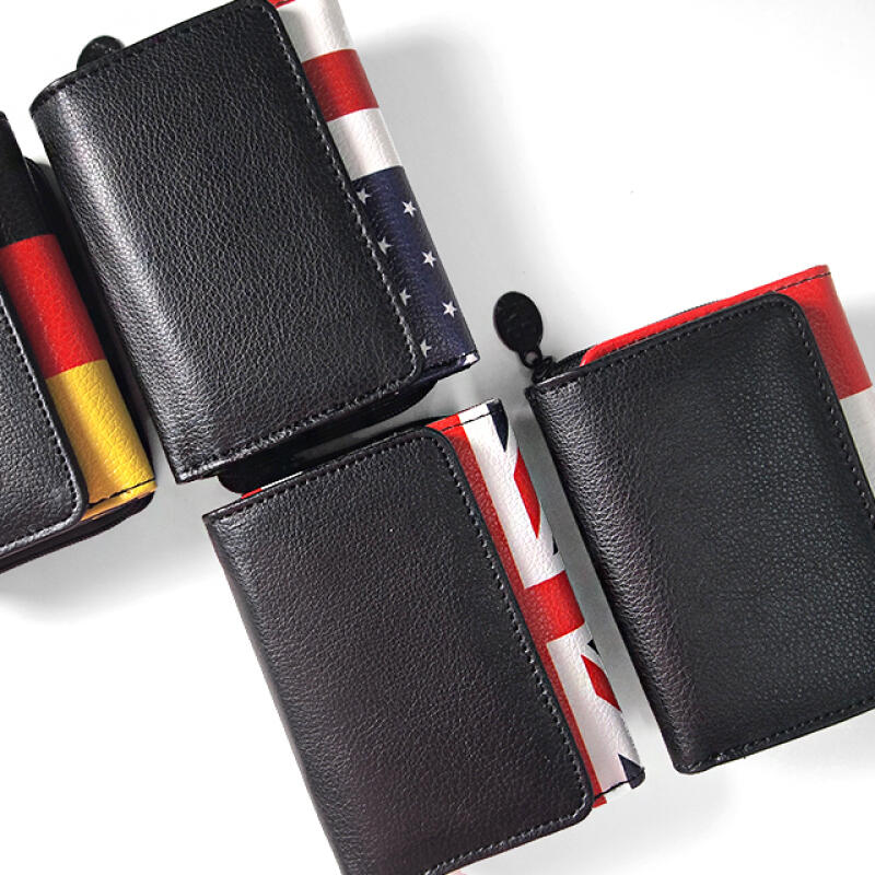 

Flag 3-tier wallet France