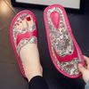 Printed Summer Slippers for Women Anti Slip Soft Sole for Men Indoor Home Couple's New Trendy Leisure Flat Bottom Slippers