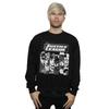 DC Comics Mens Justice League Stripes Sweatshirt