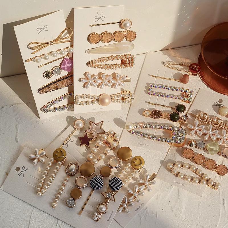 Korean Minimalist Pearl Hair Clip for Girls: Elegant Y2K Style