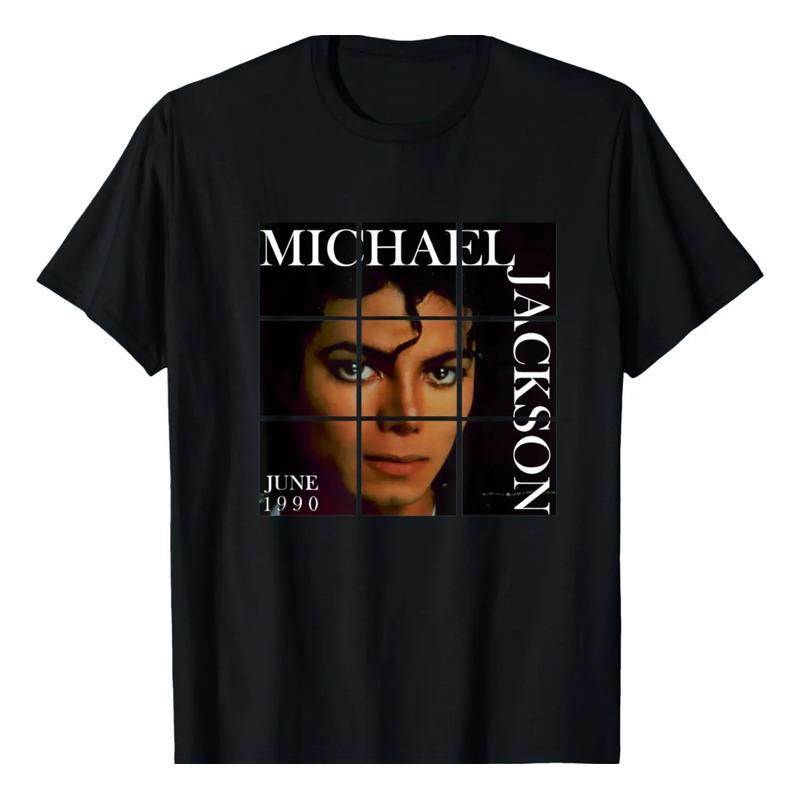 Camiseta Michael Jackson Mj-016 Del Rey Del Pop, Unisex-ni?o S