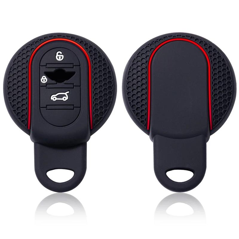 New Silicone Key Fob Cover Key Protection Case For Bmw Mini Cooper S One Jcw F54 F55 F56 F57 F60 Clubman Countryman