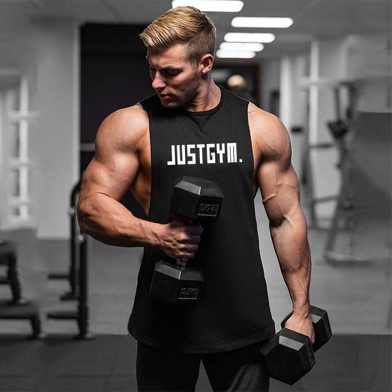 Brand Workout Sporting Stringer Clothing Bodybuilding Fashion Fitness Singlets Running Gym Muscle Sleeveless Shirt Mens Tank Top