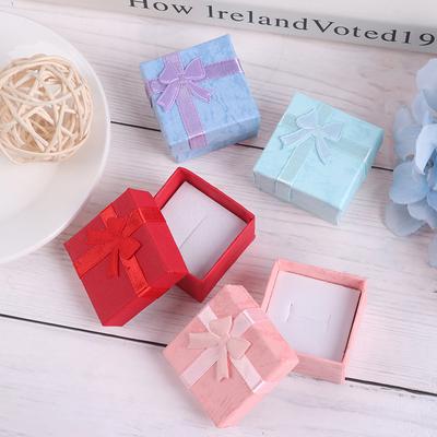10Pcs/Set Jewelry Organizer Gift Box Necklace Earrings Ring Paper Packaging Box ARI