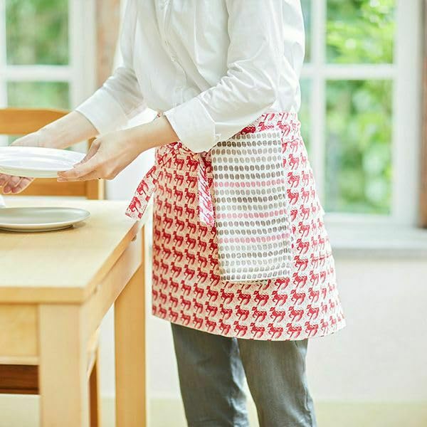 Shirayuki Shirayuki Yuzen Handdiskduk, Handduk/Stor Nästrasa/Kökshandduk/Dubbelsidig (Gerbera)