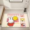 Cartoon Rabbit Cute M-Miffy n-nijntje Home Bedside Rug Kitchen Bath Floormat Hallway Balcony Carpet Entrance Doormat hogar Decor