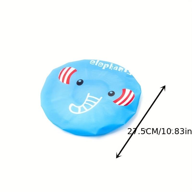 Reusable Cute Cartoon Shower Cap - Waterproof EVA Hair Cover for Hair Protection, Travel Essential