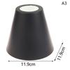 Black Iron Lampshade Chandelier Wall Lamp Table Lighting Bedside Living Room Restaurant Clothing Store Lampshade