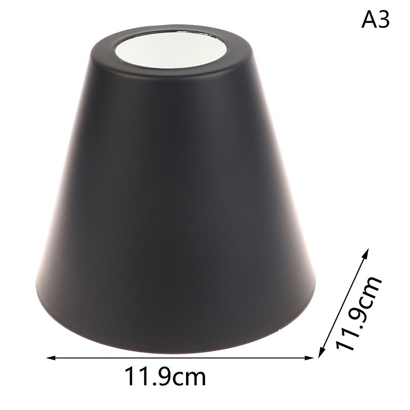 Black Iron Lampshade Chandelier Wall Lamp Table Lighting Bedside Living Room Restaurant Clothing Store Lampshade