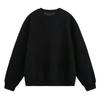 Men's Heavyweight Boxy Sweatshirt: Spring/Autumn Loose Casual Round Neck, Drop Shoulder, Long Sleeve T-Shirt