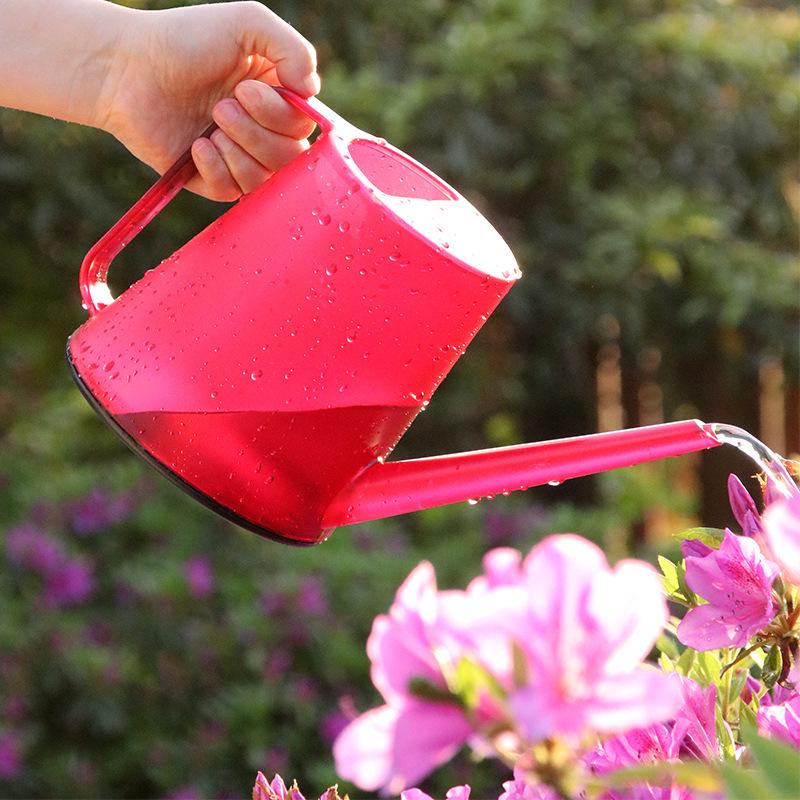 Fierbător pentru grădinărit, transparent, cu gură lungă de 1,8 l