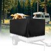High Canopy Truck Trailer Cover Made of 600D Oxford Cloth Waterproof Dust Protection UV Resistant Material All Weather Coverage