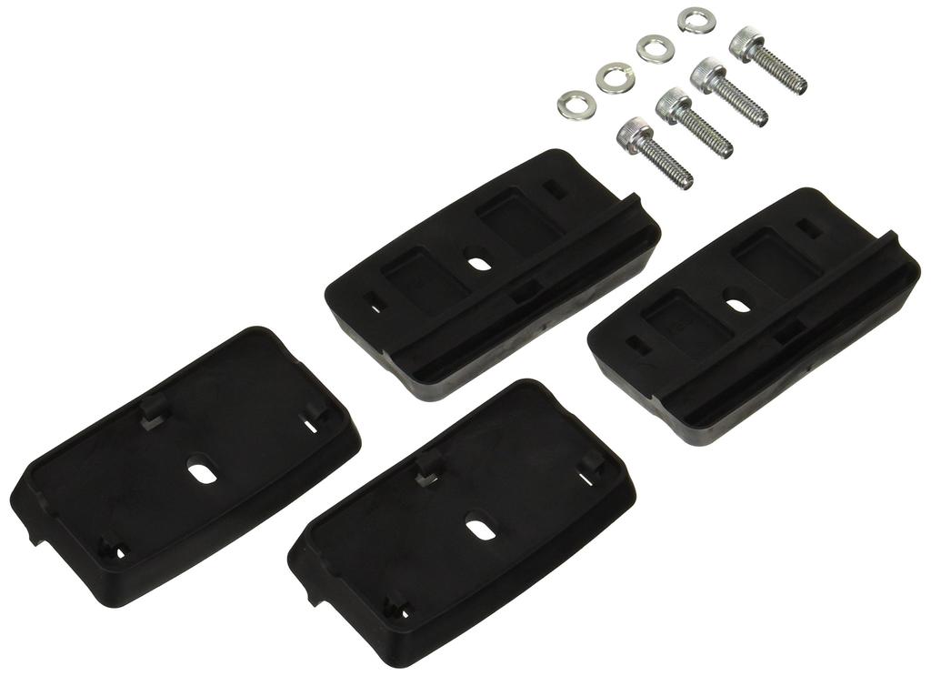 Terzo Roof Carrier Mounting Holder Type with Mazda and Other DR14 (by PIAA) Carrier/Base Set, Bolt-On [Compatible Premacy, Biante, Models]