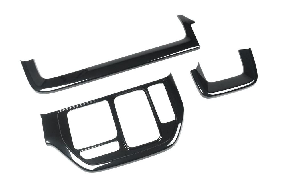 SecondStage Honda Step WGN SPADA AIR Instrument Panel Piano Black RP6/7/8 Lower, (H050BLK)