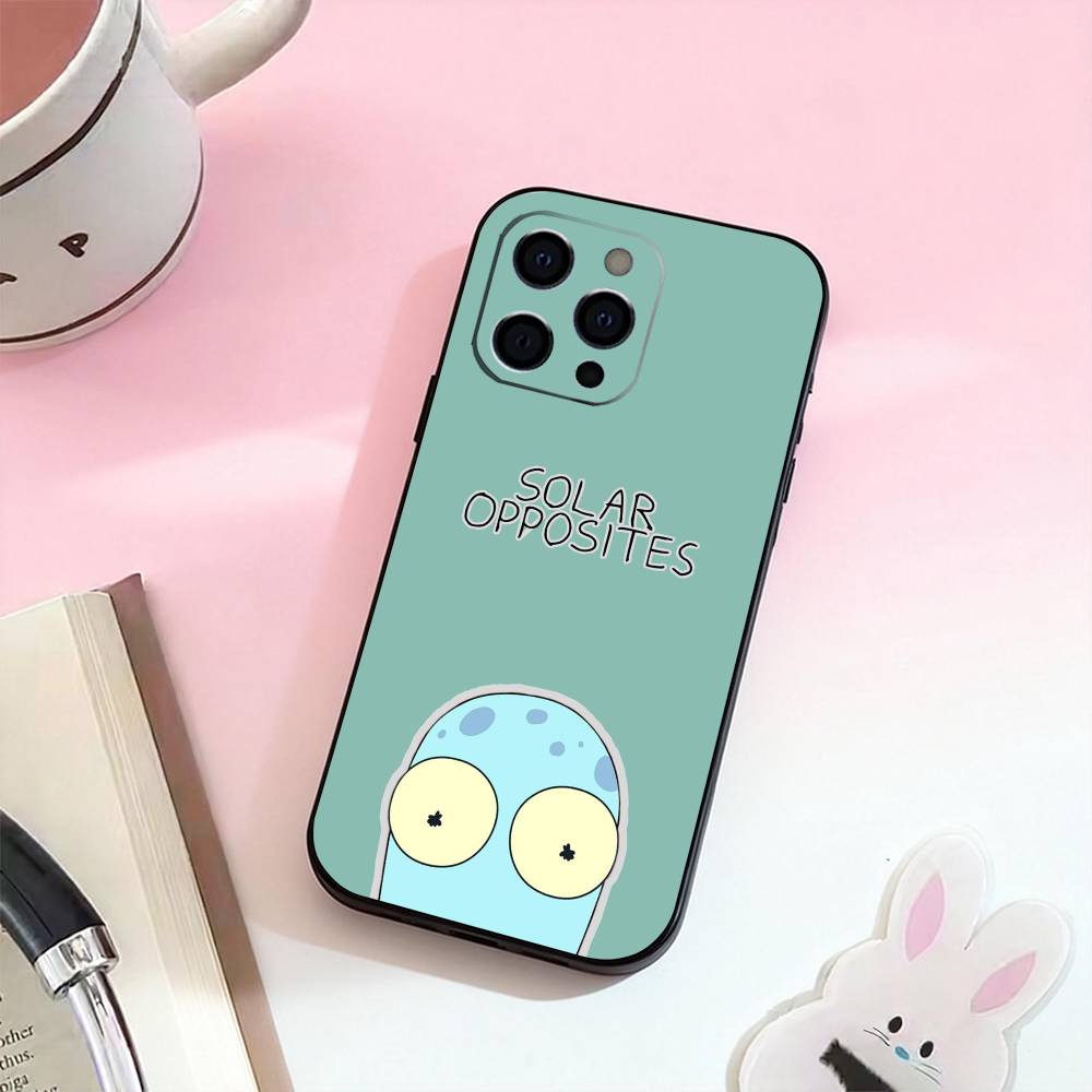 Cartoon S-Solar Opposites Phone Case Silicone Soft For IPhone 17,16,15,14,13,12,11,XS,Plus Pro Max
