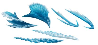 TAMASHII NATIONS Tamashii EFFECT WAVE Blue Painted Movable Figure Ver. Non-scale ABS&PVC