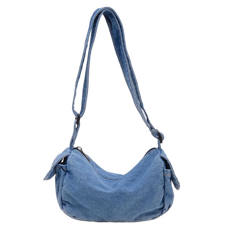 Canvas Kids Trendy Crossbody Bag With Lightweight Design For Casual Outings