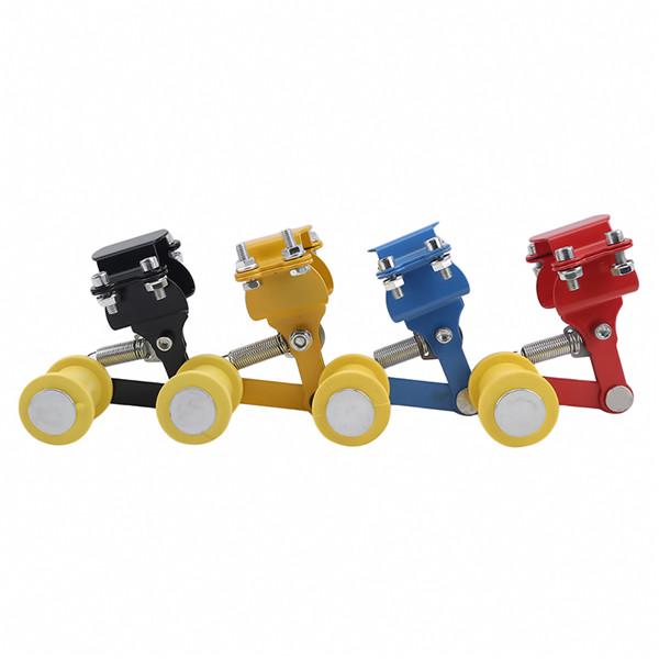 Durable Chain Tensioner Retrofit Iron 4Colors Useful 1Set Adjuster Motorcycle Roller