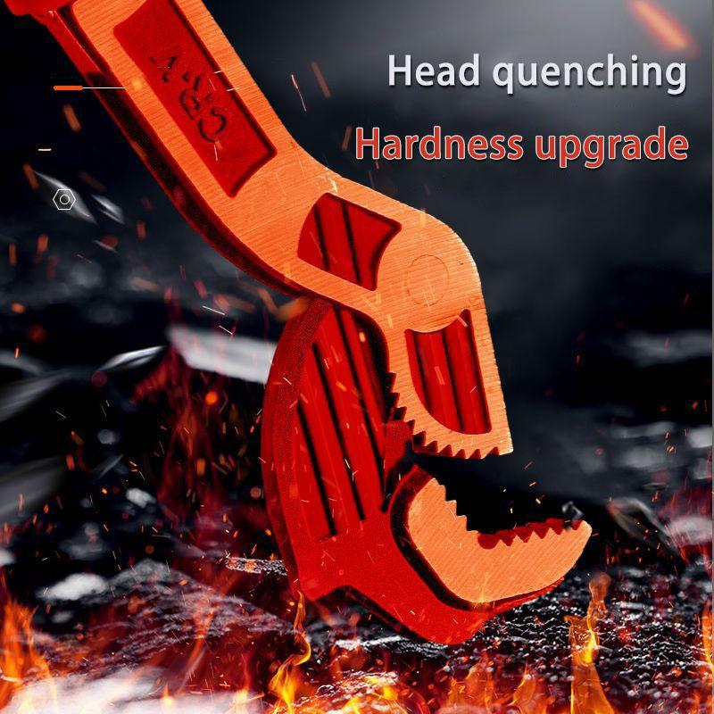 Universal Adjustable Ratchet Wrench Multifunctional Spanner Hand Repair Tool for Nuts and Bolts