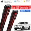 2pcs for Nissan NP300 Navarra Frontier D23 2014-2026 Front Windshield Wiper Blade Accessories Windshield Window 2020 2026 2026