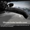 2pcTear Resistant Silicones Bike Brake Grip Multicolor Mountain Bike Brake Lever for Daily Cyclists