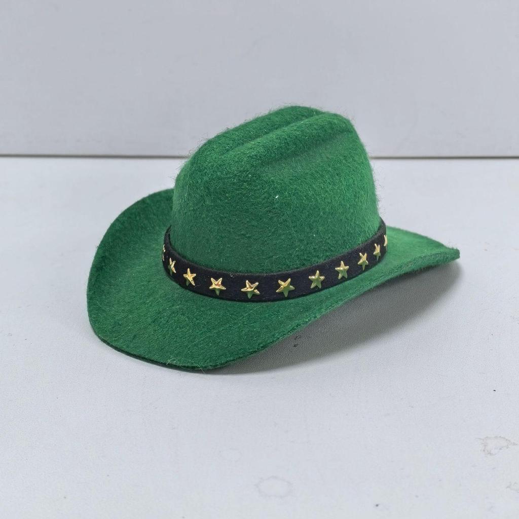 Denim Cowboy Hat with Star for Cats & Small Dogs