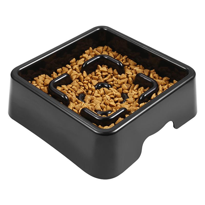 Slow Feeder Dog Bowl Anti-choking Dogs Food Grade Anti-slip Safe Maze Pet Slow Eat Dishes Bowls for Medium and large Dogs