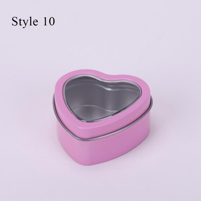 Einfarbige Langlebige Klapp-Blechdose Minzbonbon-Dose Weißblechdosen Süßigkeitenverpackungsbox Geometrische Stabile Nagelknipser-Dosen