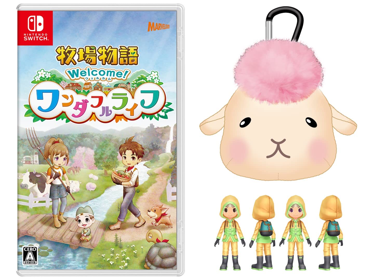 

код для скачивания Harvest Moon Wonderful Life не может быть получен или использован из-за истечения срока действия [Товары включены] Добро пожаловать! -Переключатель Дождевик Не может