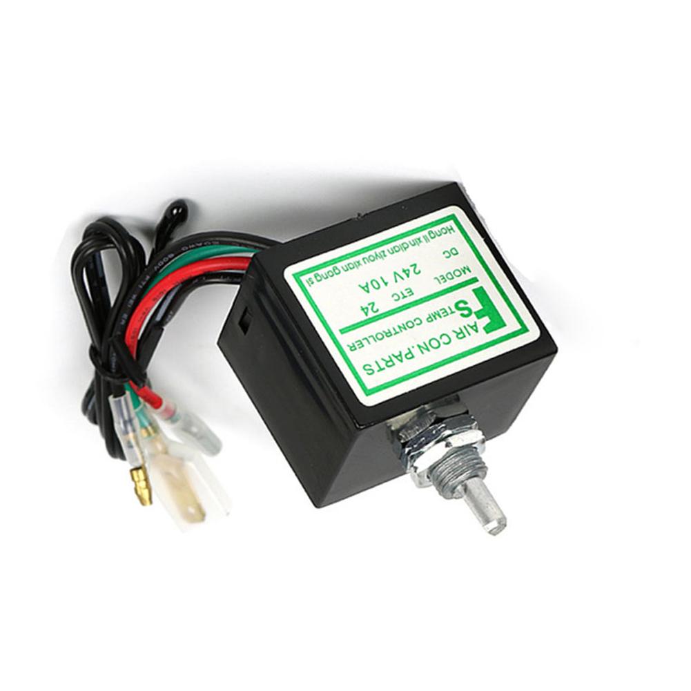 Car Air Conditioner Thermostat Switch Adjustable Temperature Control Electronic Controller Switch Modified Parts