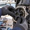 Water Pump Impeller for Outboard Motor Maintenance, Six Curved Rubber Blades with Integrated Hub and Keyed Center Bore 18-3250 500337 19210-ZW1-B02