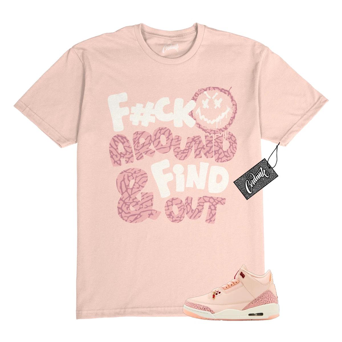 

3 Valentine s Day Treat Yourself Washed Coral Pink Red T Shirt Match FF S