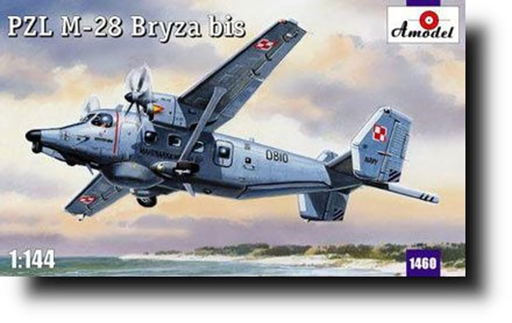 

A-Model 1/144 PZL-M28 Burza bis Patrol Aircraft Plastic Model Kit AM1460
