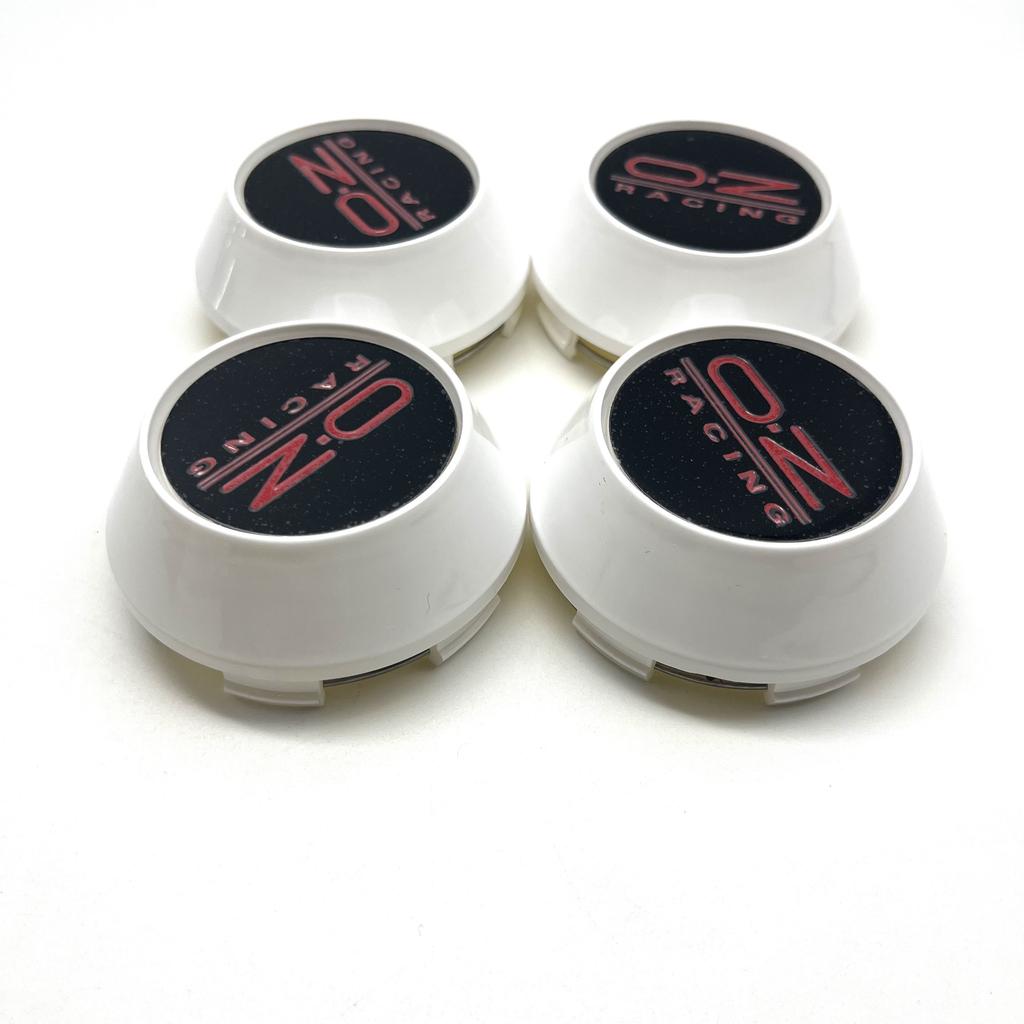 4pcs 68mm 69mm Car Wheel Center Hub Cap Car Rims Dust-proof Cover Hub Caps 45mm OZ Badge Emblem Sticker Auto Styling Accessories
