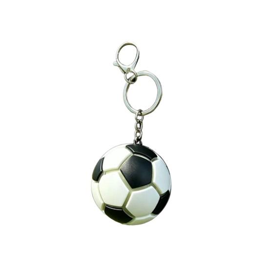 Football Style Key Chain Colorful Soccer Ball Key Ring Bag