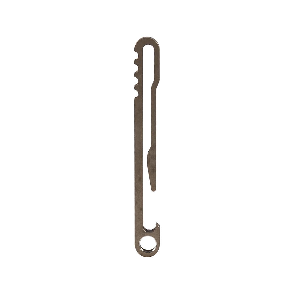 Quick Release Keyring Corkscrew Outdoor Equipment Titanium Alloy  Key  Belt Clip Quick Draw Keychain
