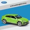 1/24 Scale Welly Lamborghini URUS Alloy Car Model Diecasts Metal Toy Vehicles Car Model High Simulation Collection Childrens Gifts