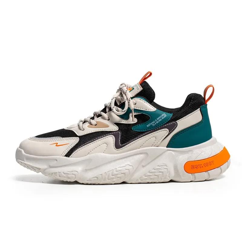 

Maogu Удобная мужская обувь 2024 года, мужские повседневные кроссовки, модные дышащие сетчатые теннисные спортивные беговые эластичные вулканизированные туфли 39