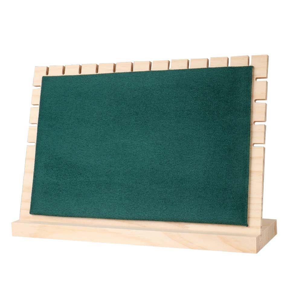 Solid Wooden Pendant Necklace Bracelet Exquisite Design Jewelry Organizers Counter Props