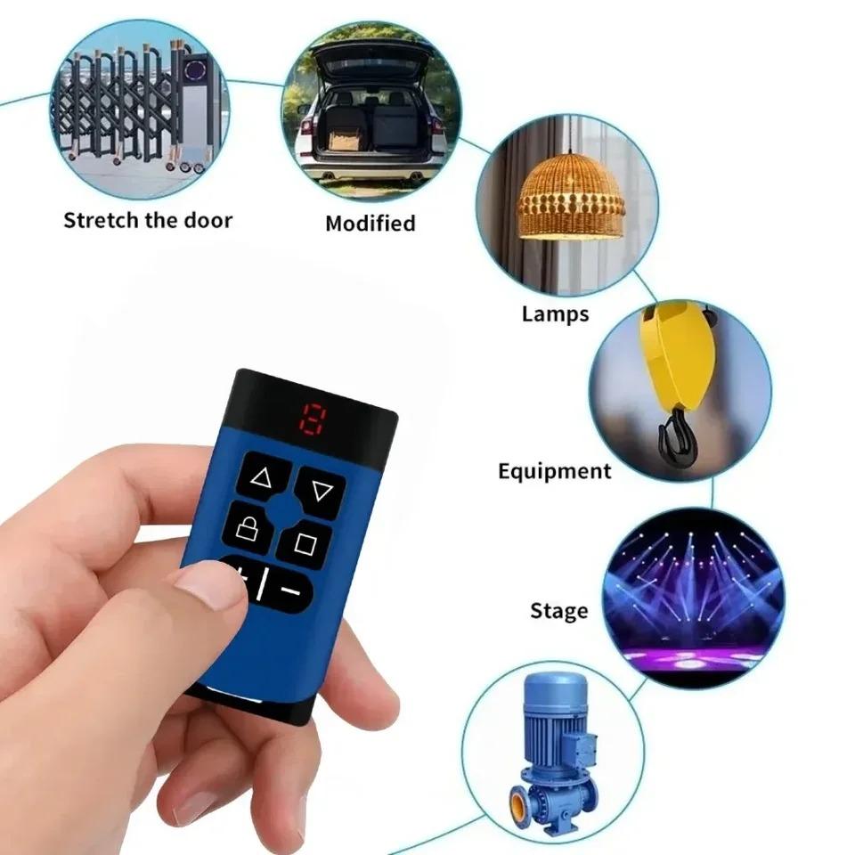 Duplicator Telecomandă Ușă Garaj 300MHz-915MHz Frecvență Multiplă Code Grabber Clonă Breloc Cheie Poartă Transmițător Manual de Comandă