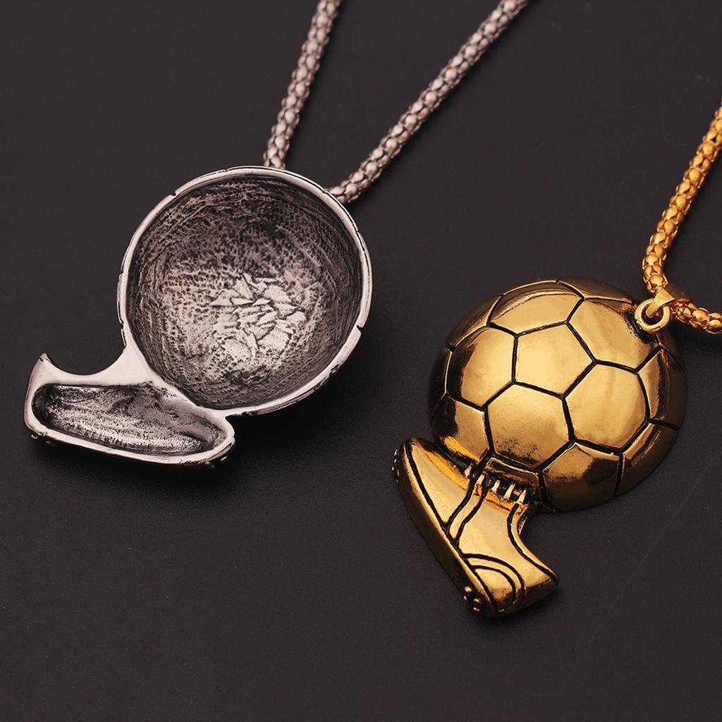 Football Pendant Sports Men's Ball Accessory Jewelry Hip-hop Retro Male Fitness Accessory