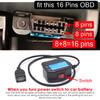 Car Dash Cam Power Source Adapter Voltage Reduction Interior ACC DVR OBD Charging Cable with Switch Electrical Cord