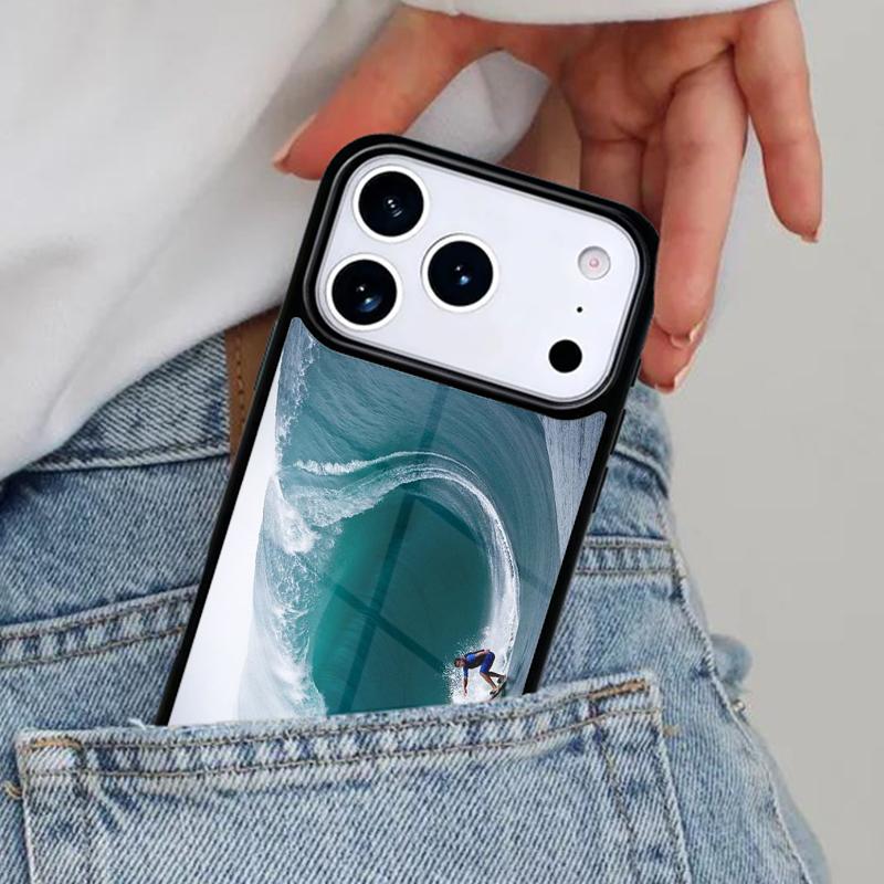 Surfing Wave Phone Case for iPhone 17ProMax 12 13 14 15 16e 17 Pro Max Plus Air Cover