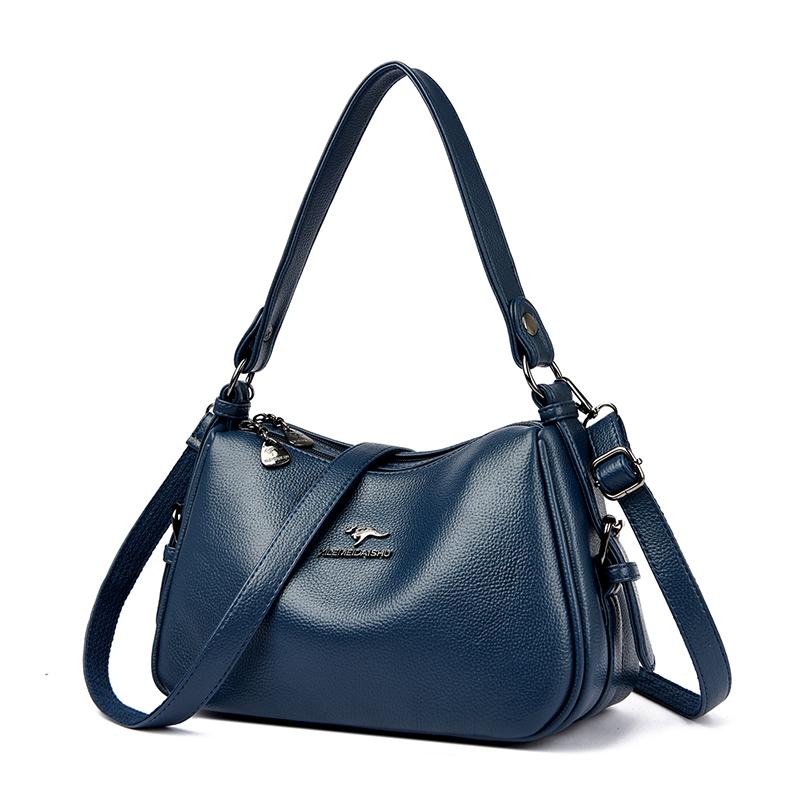 Luxury Designer Ladies Handbags New High Quality Leather Shoulder Bag For Women Female Retro And Minimalist Crossbody Bags Purse