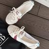 Fashion Women's Sneakers Casual Flats Shoes Summer Shallow Canvas Shoes 2024 Designer New Women Lace-Up Sport Shoes Cozy Zapatos Mujer