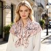 Hair Tie for Ponytail Women Satin Square Scarf 35"x35" Large Musical Note Printed Print Shawl Neck Silky Neckerchief Wrap Multifunctional Headscarf