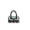 Canvas Boston Tasche mit Spitzenbesatz und süßer Schleife für den täglichen Gebrauch Damenmode